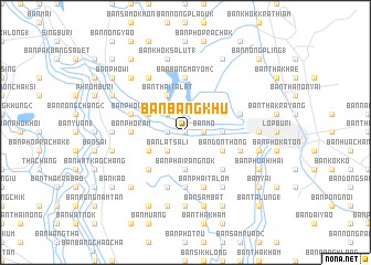 map of Ban Bang Khu