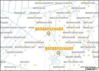 map of Ban Bang Khwan