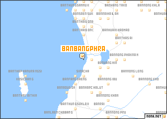 map of Ban Bang Phra