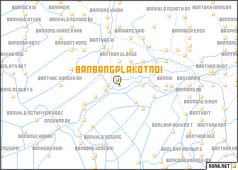 map of Ban Bang Pla Kot Noi