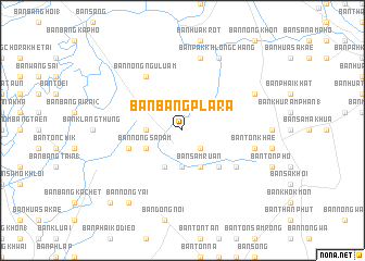 map of Ban Bang Pla Ra
