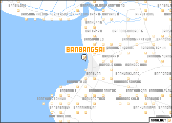 map of Ban Bang Sai