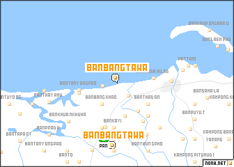 map of Ban Bang Ta Wa