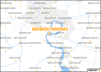 map of Ban Bang Ya Phraek
