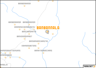 map of Ban Ban Na La