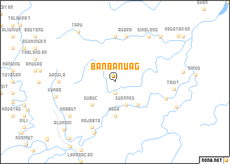map of Banbanuag
