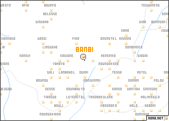 map of Banbi