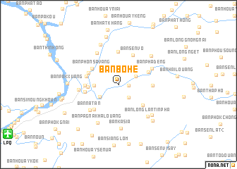 map of Ban Bohè