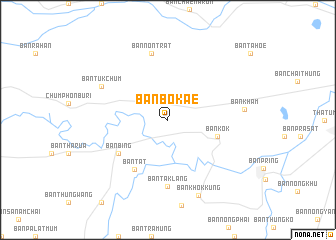 map of Ban Bo Kae