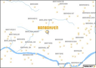 map of Ban Bômvèn