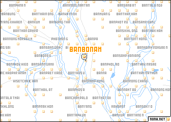 map of Ban Bo Nam