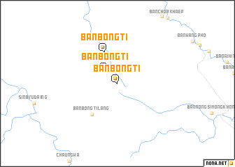 map of Ban Bong Ti