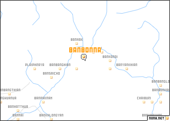 map of Ban Bon Na