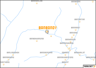 map of Ban Bonoy