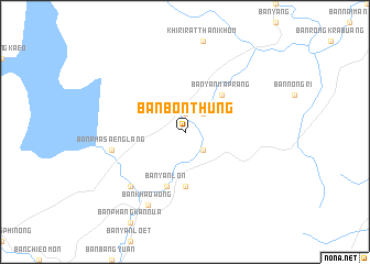 map of Ban Bon Thung