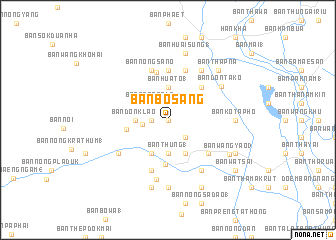 map of Ban Bo Sang