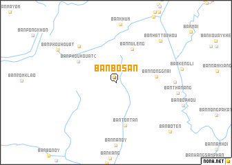 map of Ban Bosan