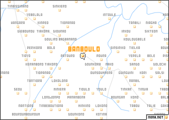 map of Banboulo