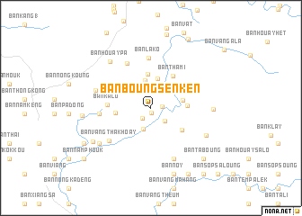 map of Ban Boungsènkén