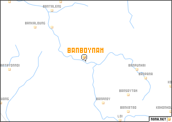 map of Ban Boynam