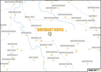 map of Ban Bua Thong