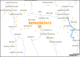 map of Ban Bunae Sato