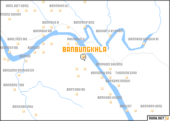 map of Ban Bung Khla