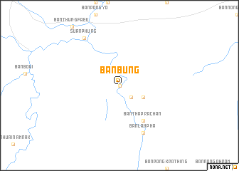 map of Ban Bung