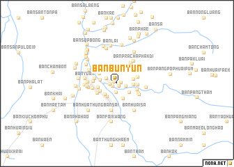 map of Ban Bun Yun