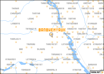 map of Banbwe Myauk