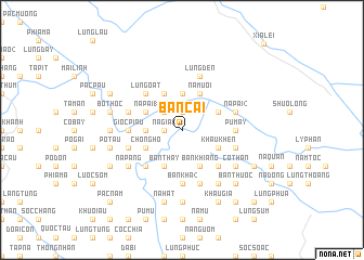 map of Bản Cải