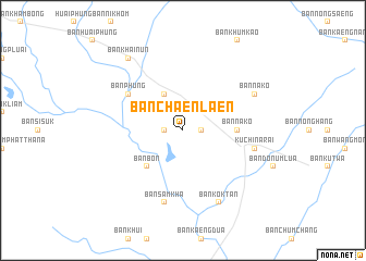 map of Ban Chaenlaen