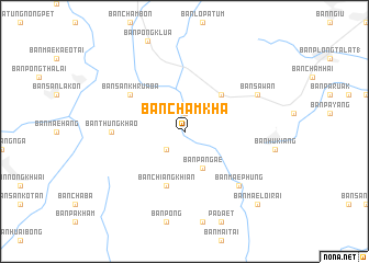 map of Ban Cham Kha