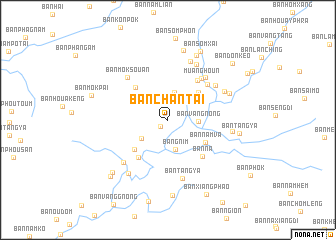 map of Ban Chantai