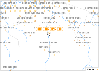 map of Ban Chao Raeng