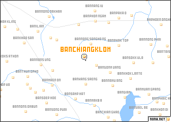 map of Ban Chiang Klom