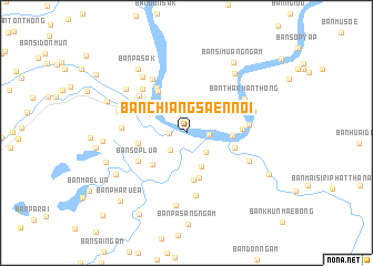 map of Ban Chiang Saen Noi