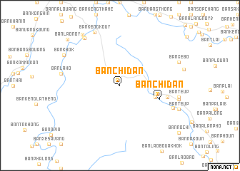 map of Ban Chidan