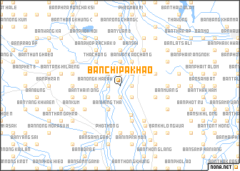 map of Ban Chipakhao