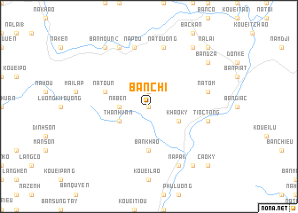 map of Bản Chi