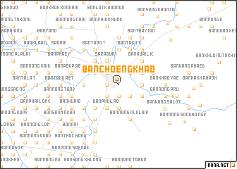 map of Ban Choeng Khao