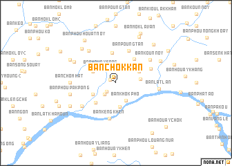 map of Ban Chôkkan