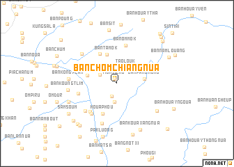 map of Ban Chomchiang-Nua