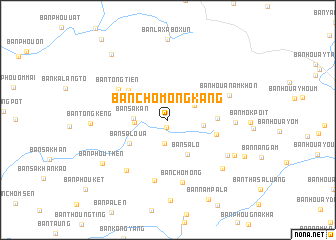 map of Ban Chom-Ong-Kang
