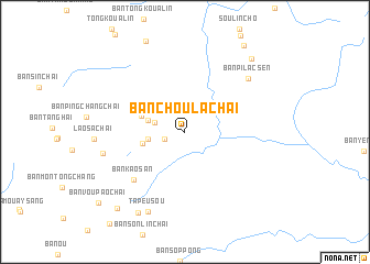 map of Ban Choulachai