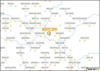 map of Bản Cô Mi