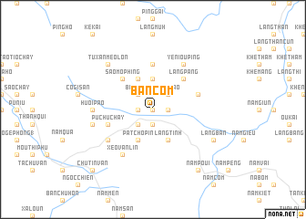 map of Bản Cồm