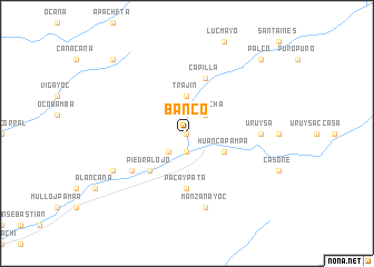 map of Banco