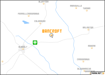 map of Bancroft