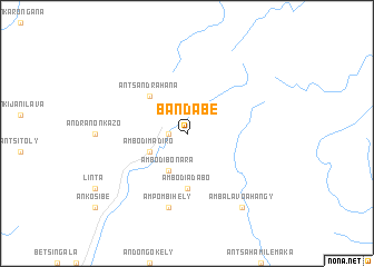 map of Bandabe